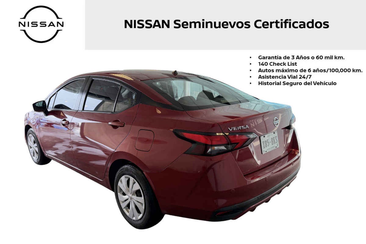 2022 Nissan Versa 4p Sense L4/1.6 Man