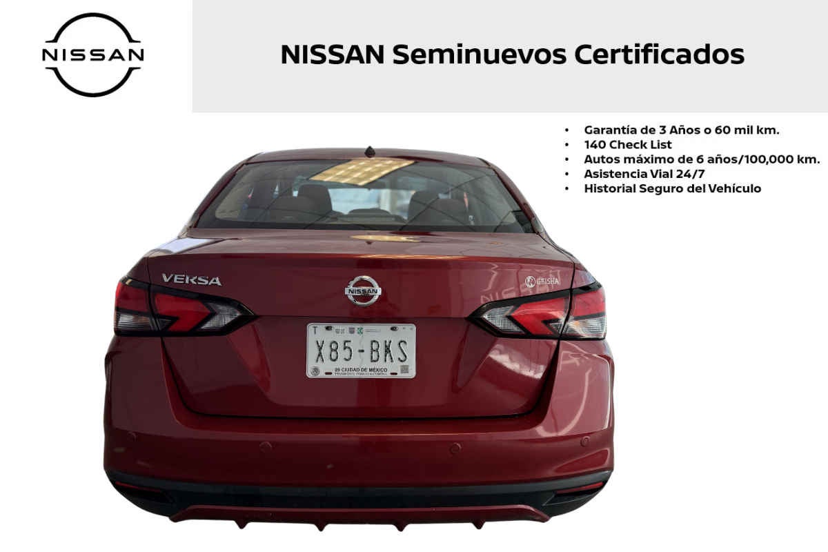 2022 Nissan Versa 4p Sense L4/1.6 Man