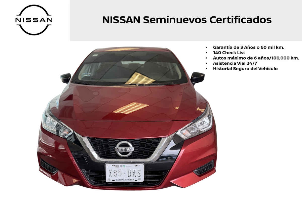 2022 Nissan Versa 4p Sense L4/1.6 Man