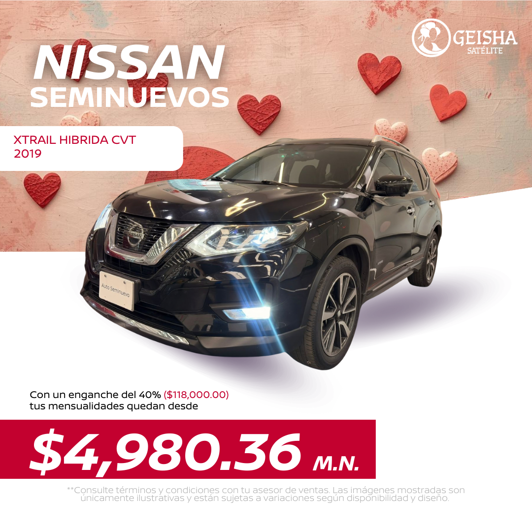 X-TRAIL HIBRIDA CVT 2019