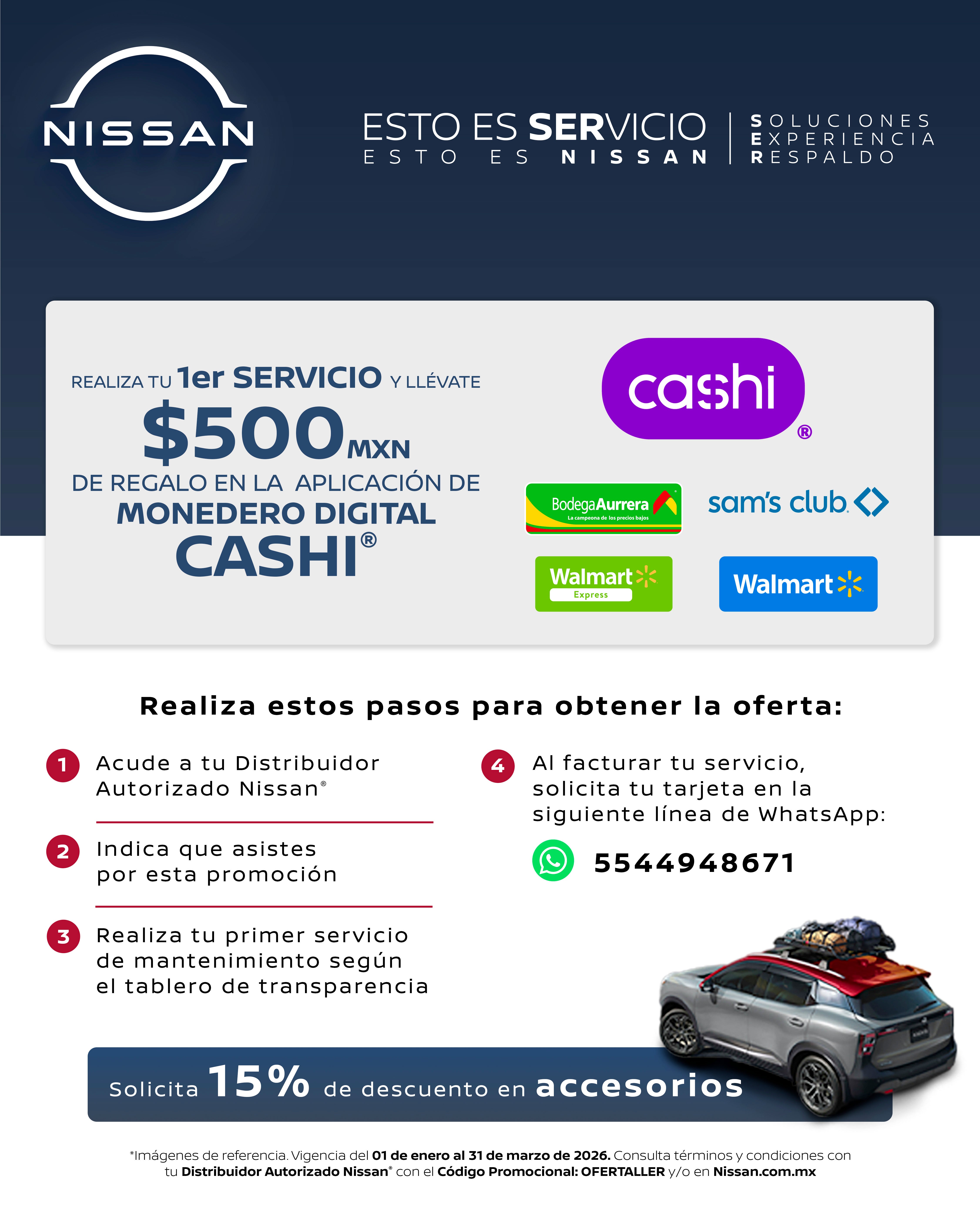 REALIZA TU 1ER SERVICIO